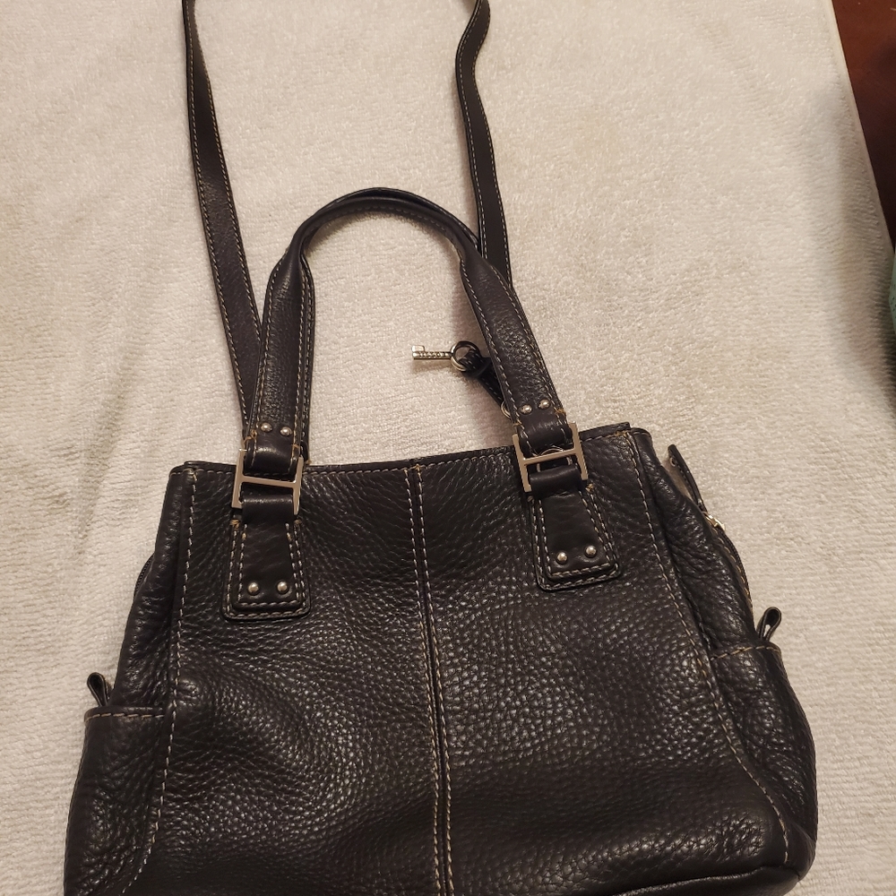 Fossil Black Medium Leather Purse